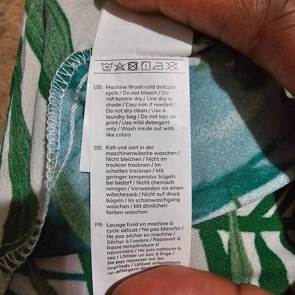 CUPSHE Women's Leafy Cutout Maxi Sleeveless Dress - Picture 12 of 13